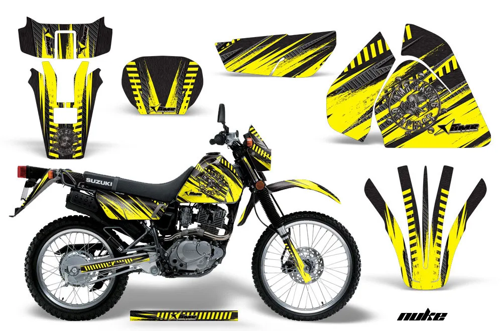 Suzuki DRZ 200 SE Dirt Bike Custom Graphic Kit - 1996-2009