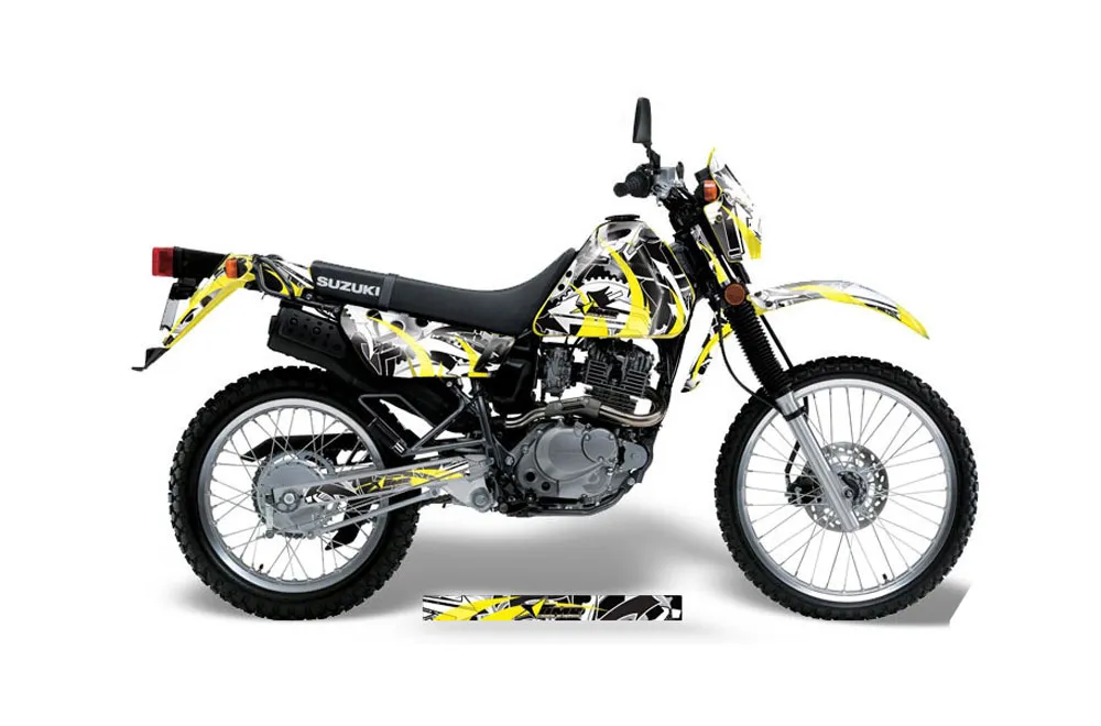 Suzuki DRZ 200 SE Dirt Bike Graphic Kit - 1996-2009 Expo Yellow