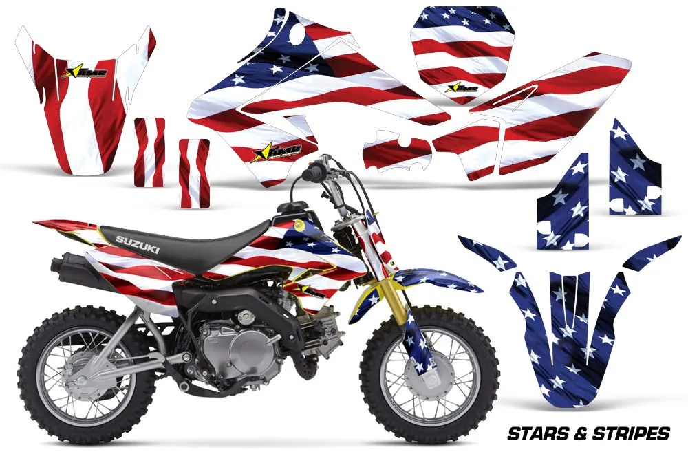 Suzuki DRZ 70 Dirt Bike Custom Graphic Kit - 2008-2016