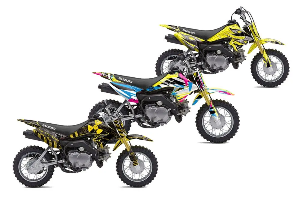 Suzuki DRZ 70 Dirt Bike Custom Graphic Kit - 2008-2016