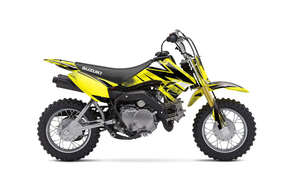 Suzuki DRZ 70 Dirt Bike Graphic Kit - 2008-2016 Slash Yellow