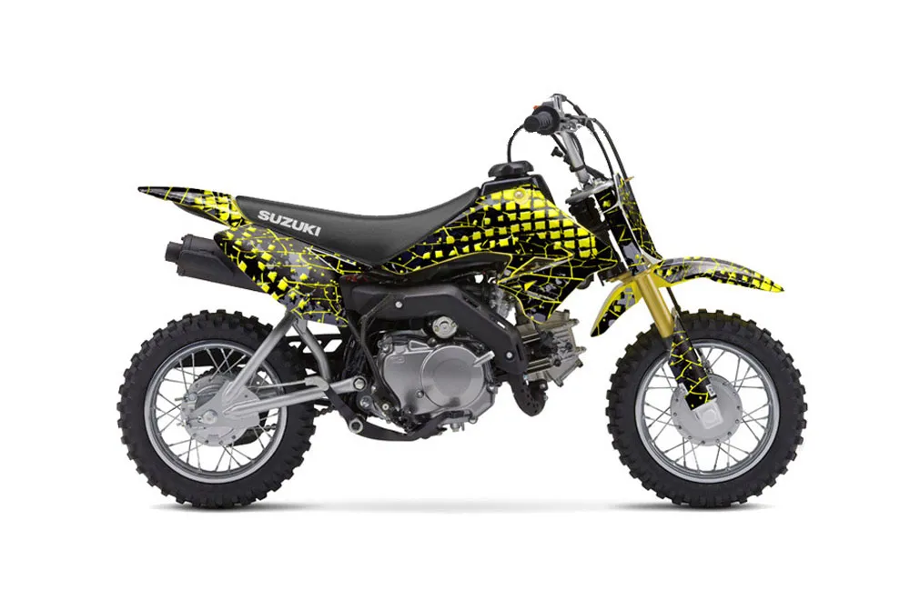 Suzuki DRZ 70 Dirt Bike Graphic Kit - 2008-2016 Swift Yellow