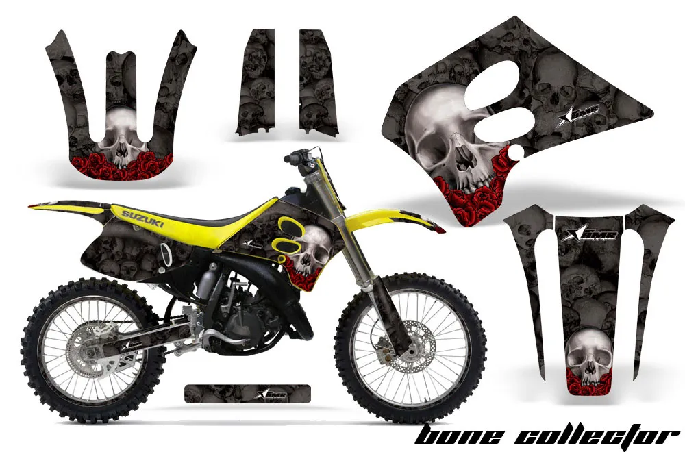 Suzuki RM 125 Dirt Bike Custom Graphic Kit - 1993-1995