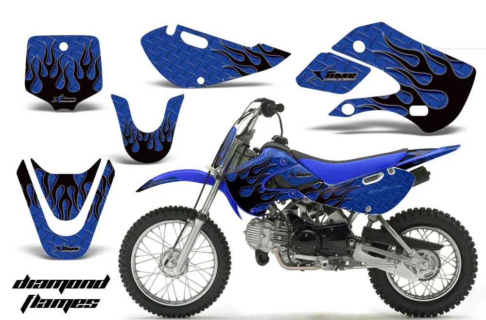 Suzuki RM 65 Dirt Bike Custom Graphic Kit - All Years