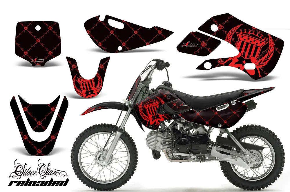Suzuki RM 65 Dirt Bike Custom Graphic Kit - All Years