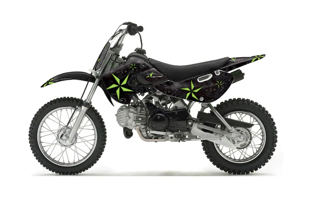 Suzuki RM 65 Dirt Bike Graphic Kit - All Years NorthStar Black
