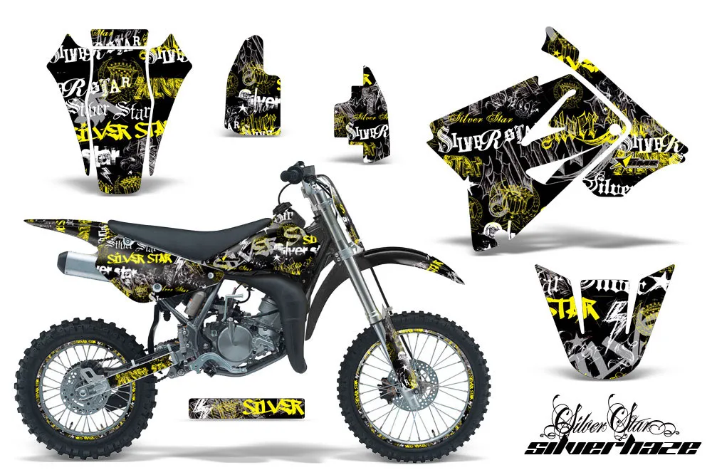 Suzuki RM 85 Dirt Bike Custom Graphic Kit - 2001-2023