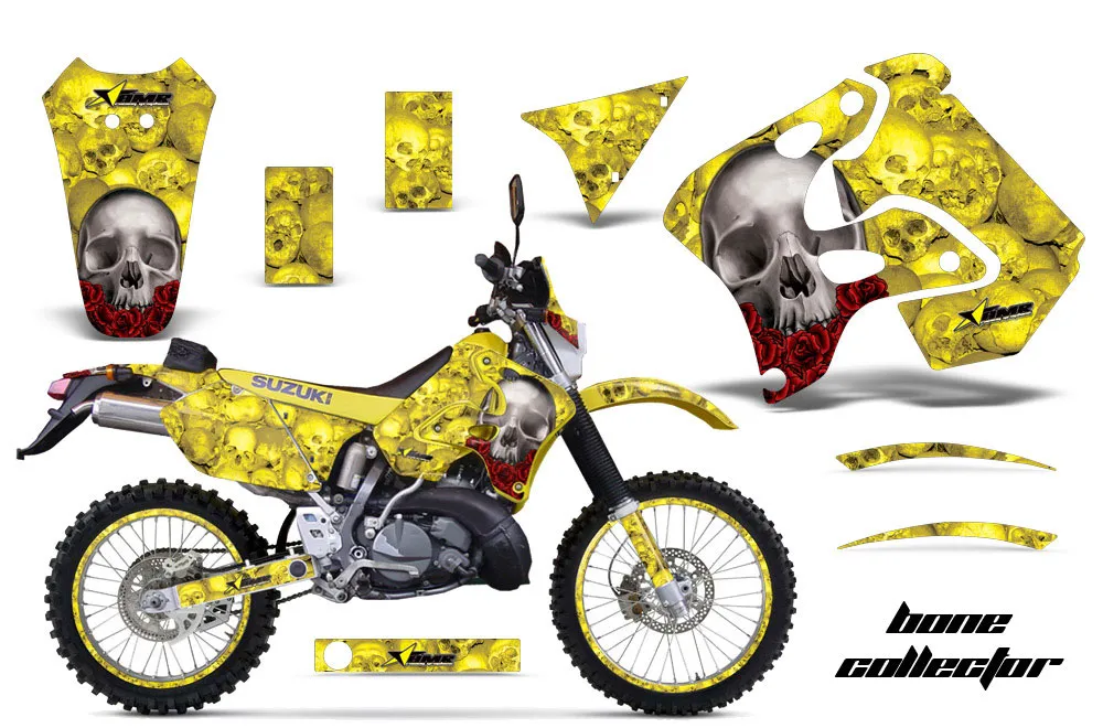 Suzuki RMX 250 S Dirt Bike Custom Graphic Kit - 1996-1998