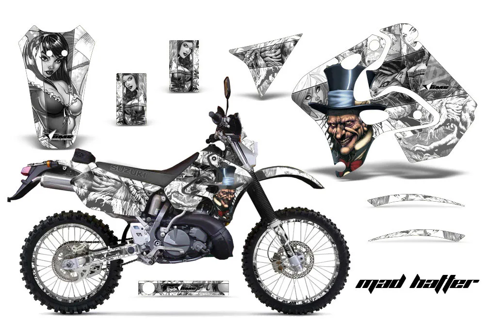 Suzuki RMX 250 S Dirt Bike Custom Graphic Kit - 1996-1998