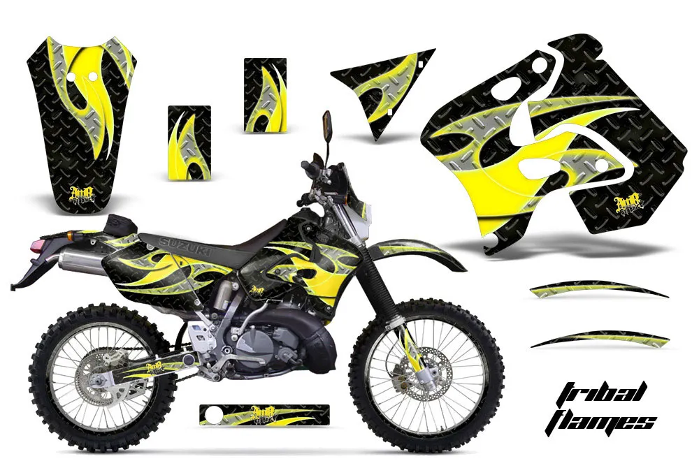 Suzuki RMX 250 S Dirt Bike Custom Graphic Kit - 1996-1998