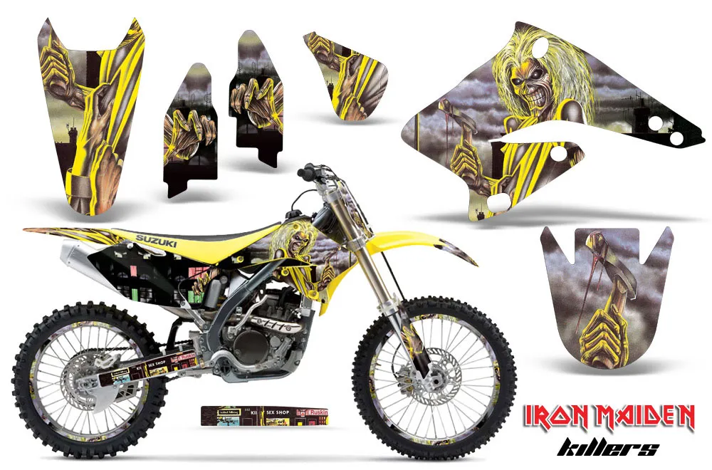 Suzuki RMZ 250 Dirt Bike Custom Graphic Kit - 2004-2006