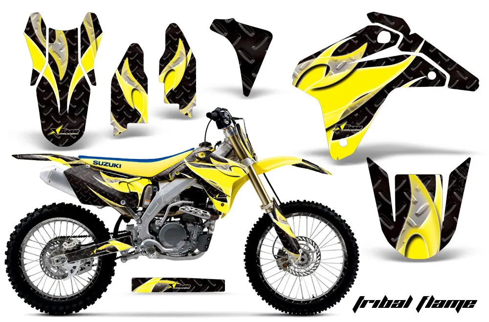 Suzuki RMZ 450 Dirt Bike Custom Graphic Kit - 2005-2006
