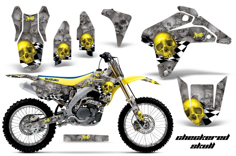 Suzuki RMZ 450 Dirt Bike Custom Graphic Kit - 2005-2006