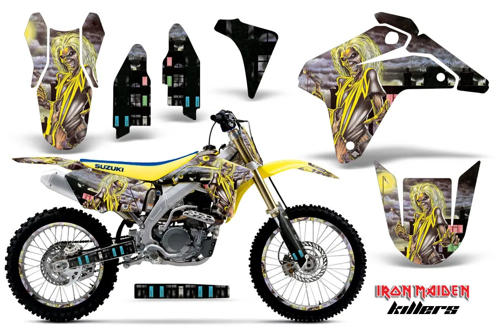 Suzuki RMZ 450 Dirt Bike Custom Graphic Kit - 2005-2006