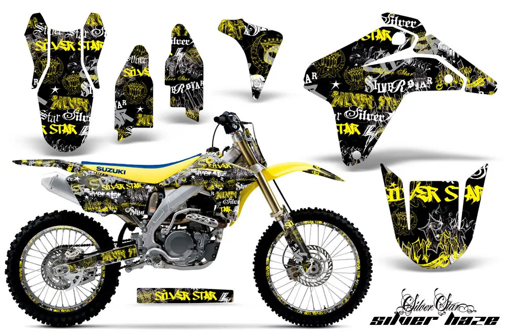 Suzuki RMZ 450 Dirt Bike Custom Graphic Kit - 2005-2006