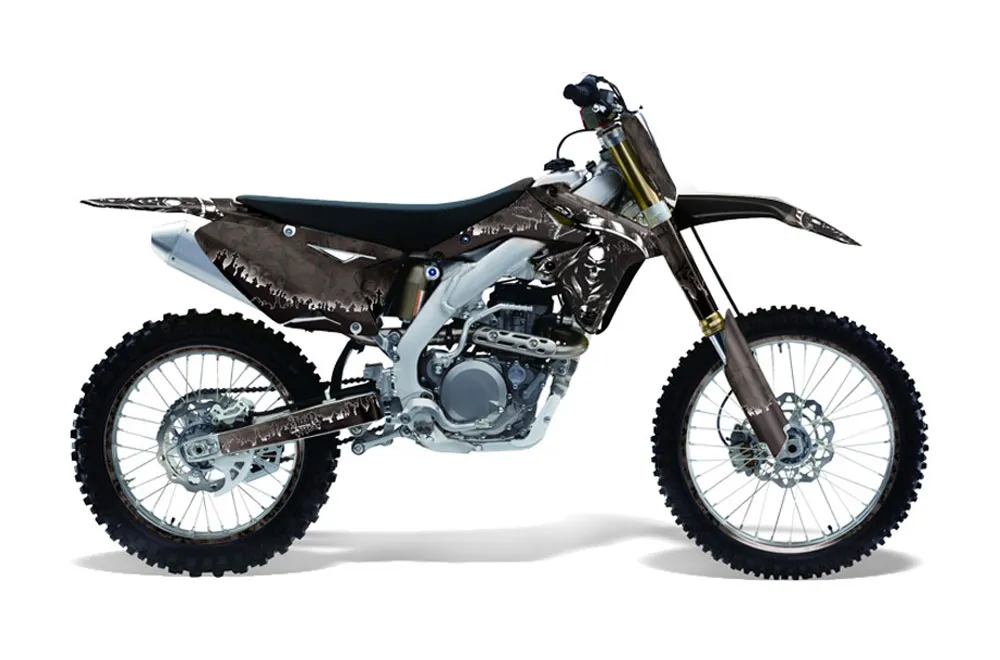 Suzuki RMZ 450 Dirt Bike Graphic Kit - 2008-2016 Reaper Black