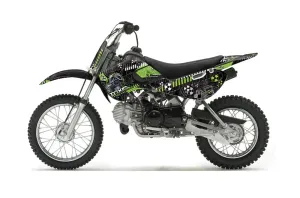 Suzuki DRZ 110 Dirt Bike Graphic Kit - All Years Toxicity Green