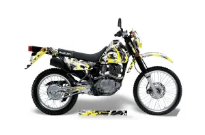 Suzuki DRZ 200 SE Dirt Bike Graphic Kit - 1996-2009 Expo Yellow