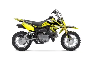 Suzuki DRZ 70 Dirt Bike Graphic Kit - 2008-2016 Slash Yellow