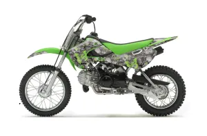 Suzuki RM 65 Dirt Bike Graphic Kit - All Years Butterfly Green