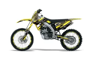 Suzuki RMZ 250 Dirt Bike Graphic Kit - 2010-2018 Attack Yellow