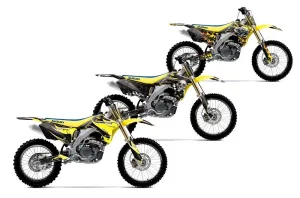 Suzuki RMZ 450 Dirt Bike Custom Graphic Kit - 2005-2006