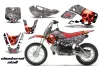Suzuki DRZ 110 Dirt Bike Custom Graphic Kit - All Years