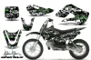 Suzuki DRZ 110 Dirt Bike Custom Graphic Kit - All Years