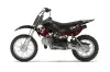 Suzuki DRZ 110 Dirt Bike Graphic Kit - All Years Bone Collector Black