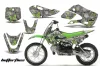 Suzuki DRZ 110 Dirt Bike Graphic Kit - All Years Butterfly Green
