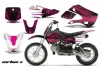 Suzuki DRZ 110 Dirt Bike Graphic Kit - All Years Carbon X Pink