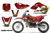 Suzuki DRZ 110 Dirt Bike Graphic Kit - All Years Motorhead Red