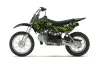 Suzuki DRZ 110 Dirt Bike Graphic Kit - All Years Skulls and Hammers Green