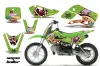 Suzuki DRZ 110 Dirt Bike Graphic Kit - All Years Vegas Baller Green