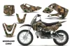 Suzuki DRZ 110 Dirt Bike Graphic Kit - All Years Woodland Camo