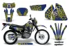 Suzuki DRZ 200 SE Dirt Bike Graphic Kit - 1996-2009 Widow Maker Yellow