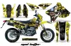 Suzuki DRZ 400 S Metal Tank Dirt Bike Custom Graphic Kit - 2000-2023