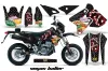 Suzuki DRZ 400 S Metal Tank Dirt Bike Custom Graphic Kit - 2000-2023