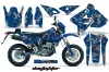 Suzuki DRZ 400 S Metal Tank Dirt Bike Custom Graphic Kit - 2000-2023