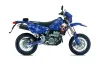 Suzuki DRZ 400 S Metal Tank Dirt Bike Graphic Kit - 2000-2023 Bone Collector Blue