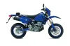 Suzuki DRZ 400 S Metal Tank Dirt Bike Graphic Kit - 2000-2023 Diamond Flames Blue