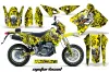 Suzuki DRZ 400 S Metal Tank Dirt Bike Graphic Kit - 2000-2023 Motorhead Yellow