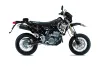 Suzuki DRZ 400 S Metal Tank Dirt Bike Graphic Kit - 2000-2023 Silver Star - Reloaded Black