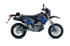 Suzuki DRZ 400 S Metal Tank Dirt Bike Graphic Kit - 2000-2023 Tribal Flames Blue