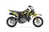 Suzuki DRZ 70 Dirt Bike Graphic Kit - 2008-2016 Camoplate Yellow