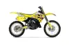 Suzuki RM 125 Dirt Bike Graphic Kit - 1993-1995 T Bomber Yellow