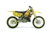 Suzuki RM 125 Dirt Bike Graphic Kit - 1996-1998 Bone Collector Yellow