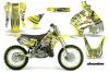 Suzuki RM 125 Dirt Bike Graphic Kit - 1996-1998 Deaden Yellow