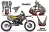 Suzuki RM 125 Dirt Bike Graphic Kit - 1999-2000 Bone Collector Silver