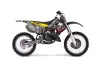 Suzuki RM 125 Dirt Bike Graphic Kit - 1999-2000 Bone Collector Silver